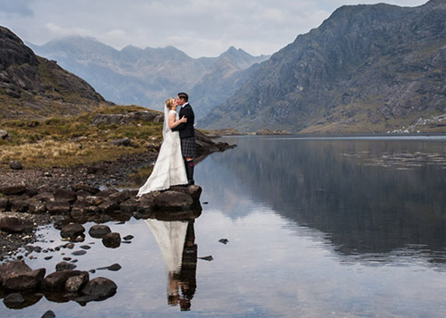 On the shores of Loch Coruisk